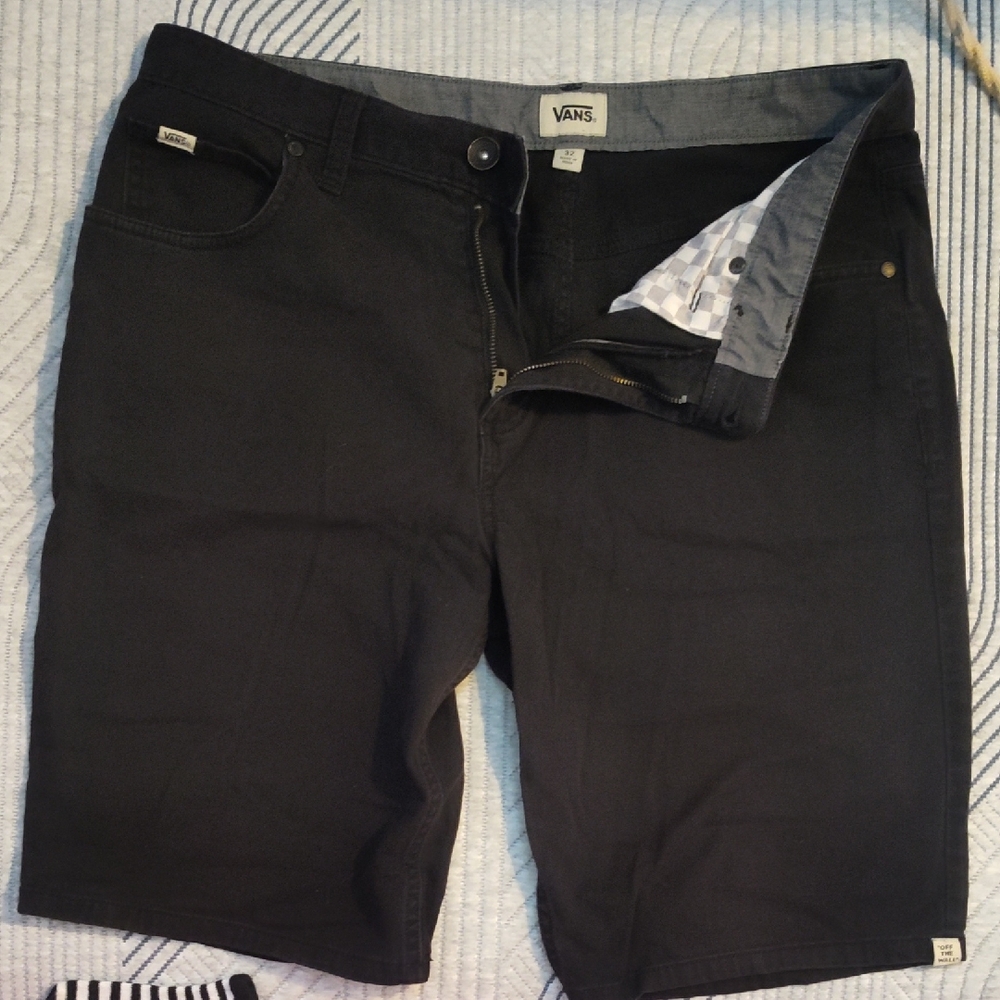 Vans Men's Dark Gray Jean Shorts